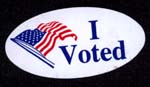 This is the sticker they gave me, i wore it with pride.